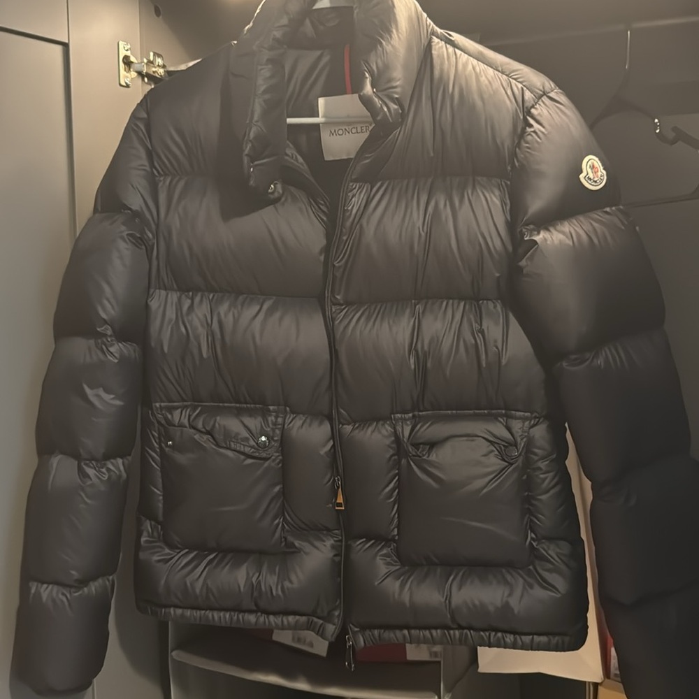 Moncler Lannic Nylon Jacket black authentic Size Medium - Picture 13 of 17